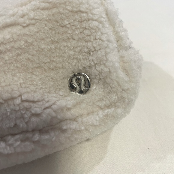 BRAND NEW LULU LEMON FLEECE EBB - Ivory/Trench - Picture 6 of 9